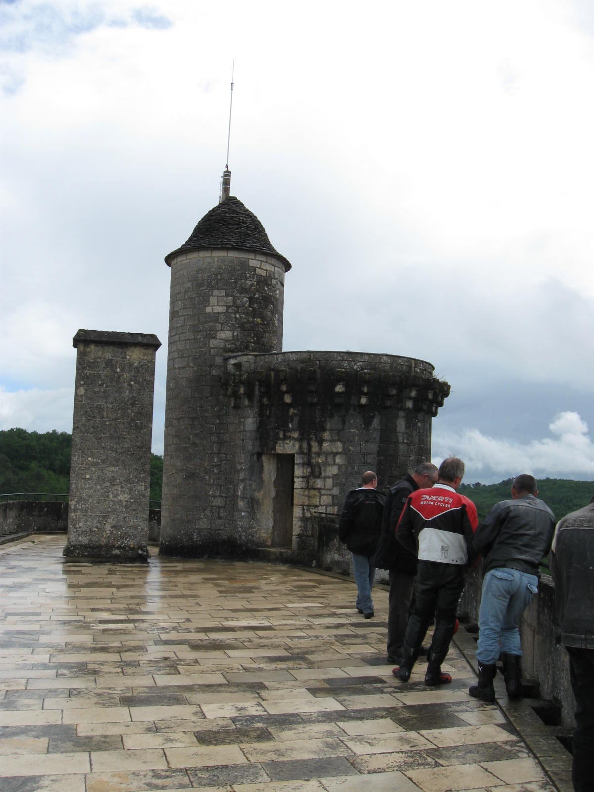 La terrasse du donjon