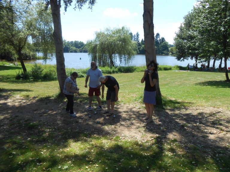 Concours de pétanque