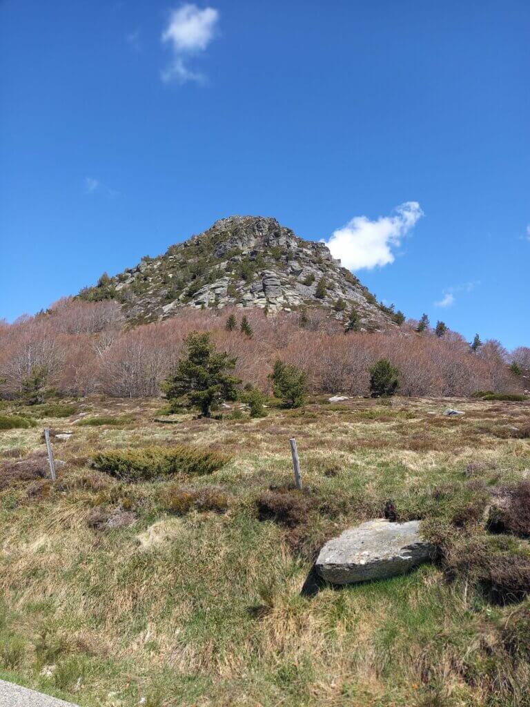 Vue sur le mont Gerbier de Jonc