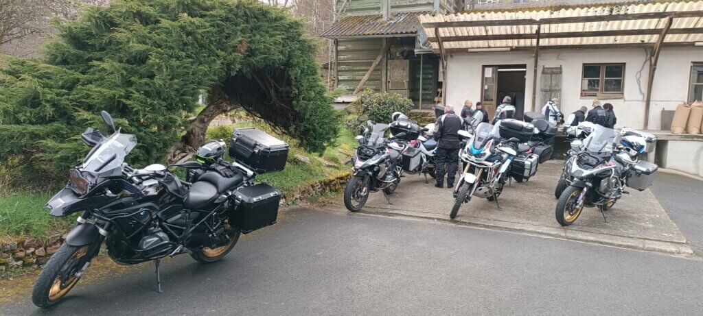 Motos au Moulin de Bram