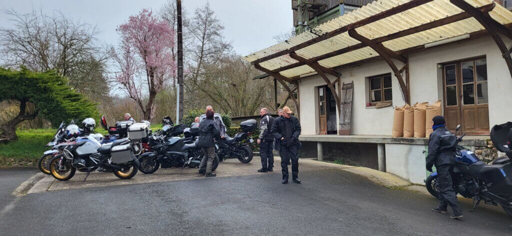 Motos et motars au Moulin de Bram