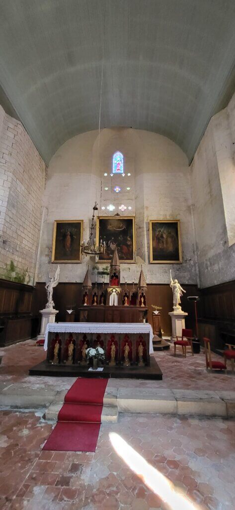Choeur église de La Rochebeaucourt