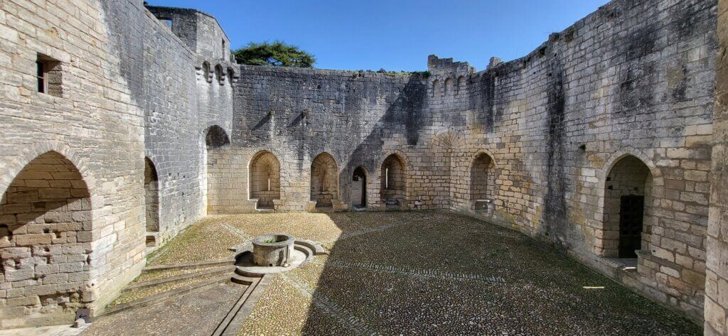 Cour intérieur du château