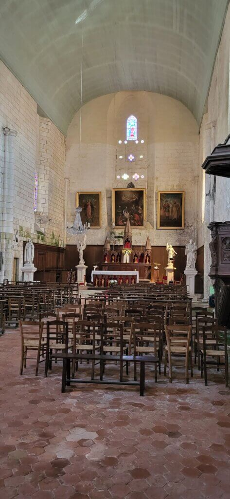 Nef église de La Rochebeaucourt