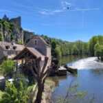 Le bas d'Angles-sur-l'Anglin