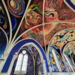 Vue d'ensmeble de la fresque côté droit