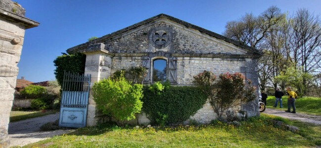 Façade d'une maison au village d'Argentine