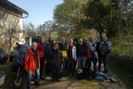 Groupe au village d'Argentine